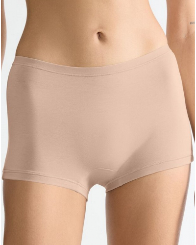 Pack of 3 boxer short cotton bio Sloggi Go Daily Cotton (New Beige)