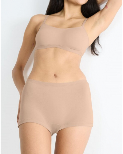 Paquete de 3 boxer algodòn bio Sloggi Go Daily Cotton (New Beige)