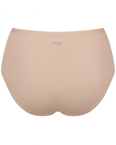Slip midi en coton bio Sloggi GO Daily Cotton (New Beige)