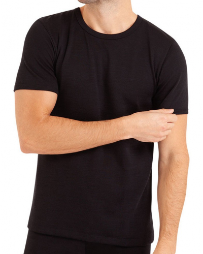T shirt Col Rond Manches courtes Eminence (Black)