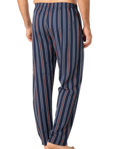 Pijama largo abotonado 100% Algodón Eminence Popeline (Rayures Multicolores)