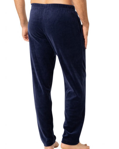 Pyjama long jogger Eminence Velours (Marine)