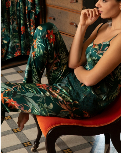 Silk pants Lise Charmel Tropique en Fleurs (Nature Tropic)