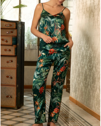 Silk top Lise Charmel Tropique en Fleurs (Nature Tropic)