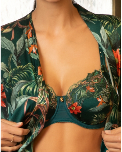 Soutien-gorge armatures bien-être Lise Charmel Tropique en Fleurs (Nature Tropic)