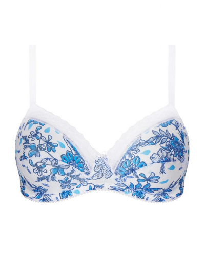 Underwired bra Antigel Patio Fraîcheur (Bleu Azul)