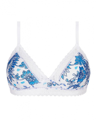 Soutien-gorge sans armature Antigel Patio Fraîcheur (Bleu Azul)