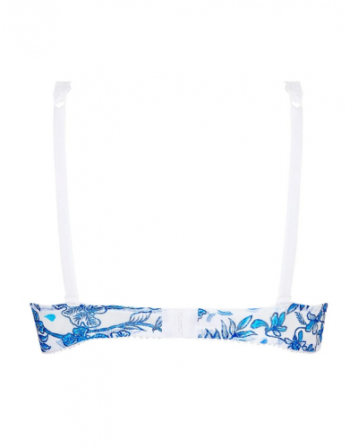 Sujetador plunge de media espuma Antigel Patio Fraîcheur (Bleu Azul)