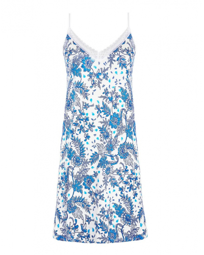 Sexy nightdress Antigel Patio Fraîcheur (Bleu Azul)