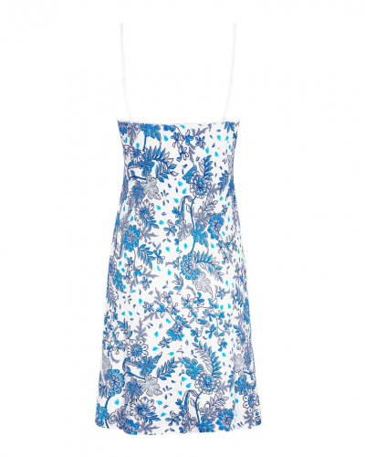 Sexy nightdress Antigel Patio Fraîcheur (Bleu Azul)