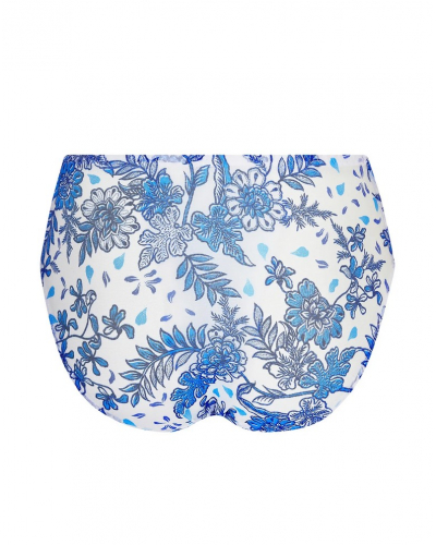 High waist brief Antigel Patio Fraîcheur (Bleu Azul)
