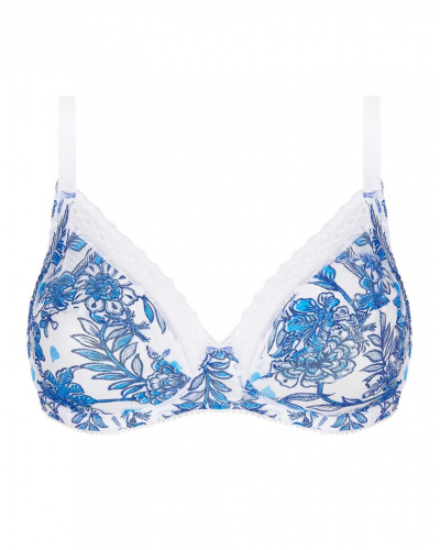 Soutien-gorge armatures bien-être Antigel Patio Fraîcheur (Bleu Azul)