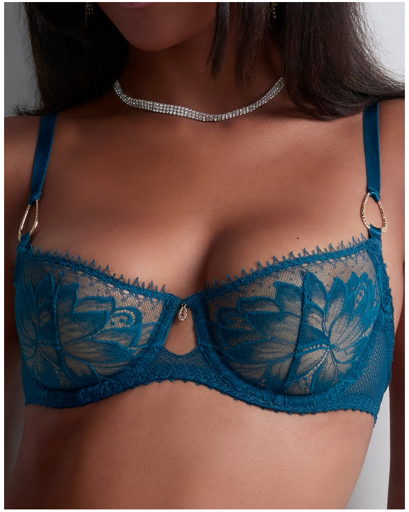 Underwired demi bra Aubade Flawless Love (Dragonfly)