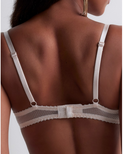 Underwired demi bra Aubade Flawless Love (Light Powder)