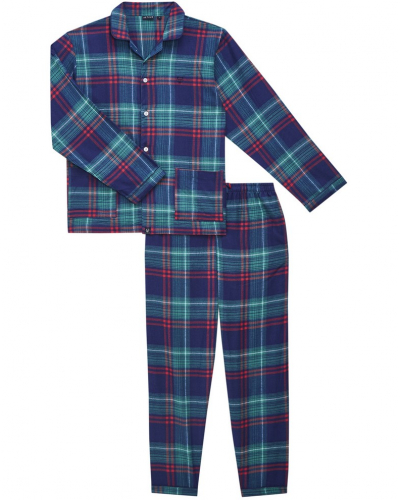 Pyjama long 100% coton Arthur (Marine)