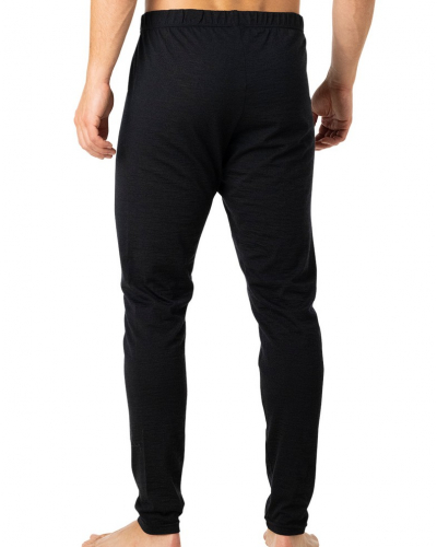 Calzoncillos largos de lana Eminence Ligne Chaude Mérinos (Negro)