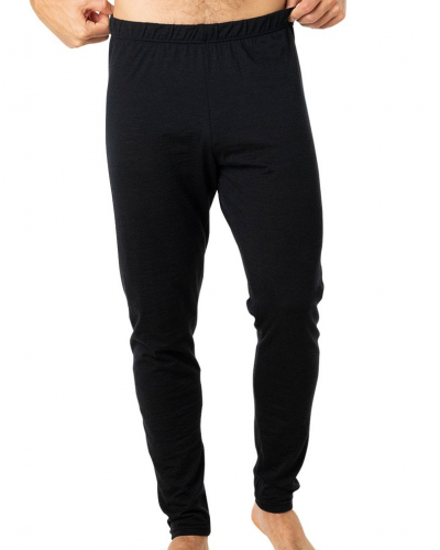 Wool long johns Eminence Ligne Chaude Mérinos (Black)