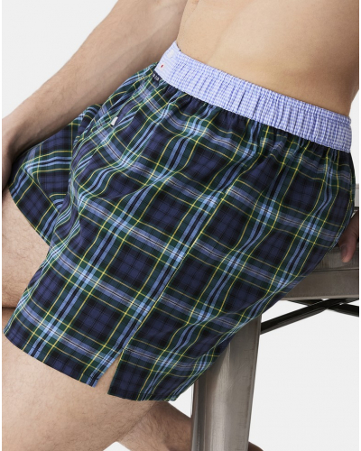 Caleçon slip à suspensoir 100% coton bio Arthur (Navy)