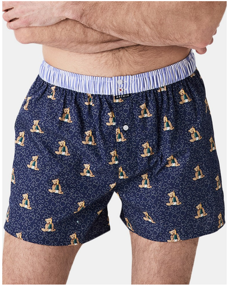 Boxer briefs to jockstrap 100% organic cotton Arthur (Marine)