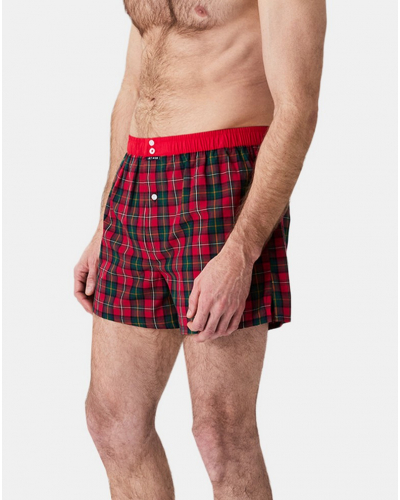 Boxer briefs to jockstrap 100% organic cotton Arthur (Red)