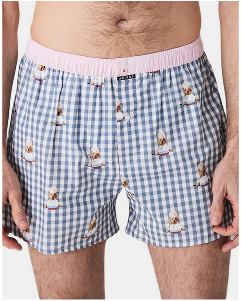 Boxer briefs to jockstrap 100% organic cotton Arthur (Gris)