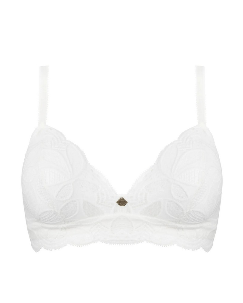 Sujetador sin aros Antigel Stricto Sensuelle (Ecru Nacre)