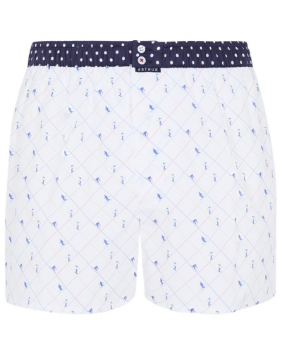 Boxer briefs to jockstrap 100% organic cotton Arthur (White)