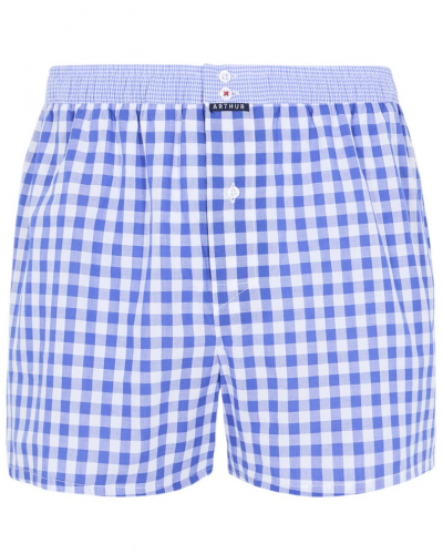 Caleçon slip à suspensoir 100% coton bio Arthur (Azur)