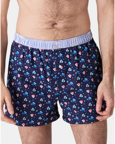 Boxer briefs to jockstrap 100% organic cotton Arthur (Marine)