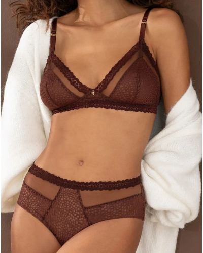 Shorty Antigel Exquise en Dentelle (Cappuccino)