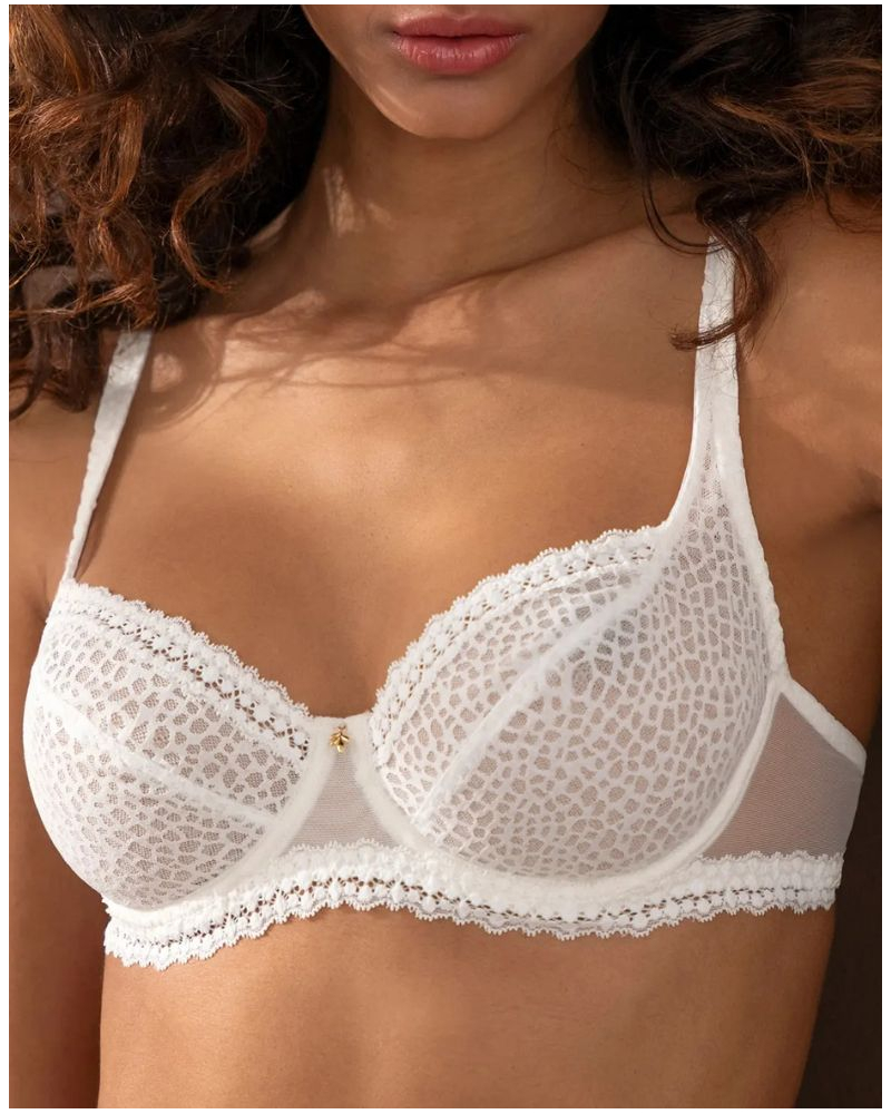 Tulip bra Antigel Exquise en Dentelle (Ecru Nacre)