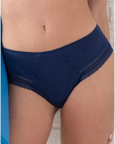 Shorty Antigel En Mode Yoga (Bleu Yoga)