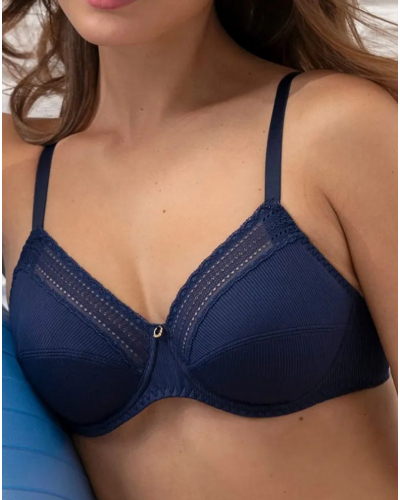 Soutien-gorge armature Antigel En Mode Yoga (Bleu Yoga)