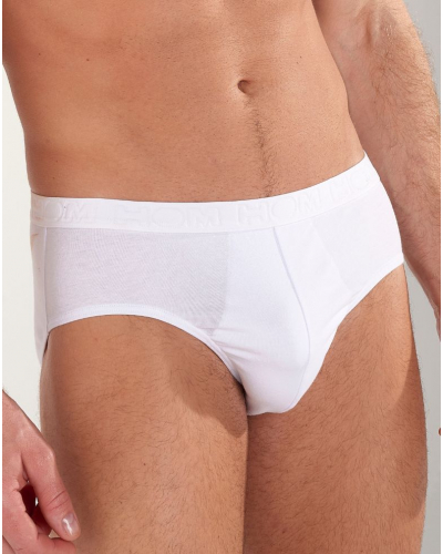 Pack of 3 mini briefs cotton HOM Armand (Noir/Bleu/Blanc)