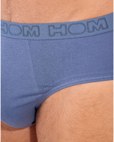 Pack of 3 mini briefs cotton HOM Armand (Noir/Bleu/Blanc)