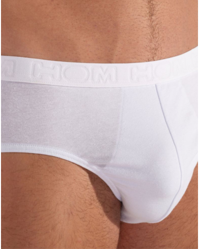 Paquete de 3 mini calzoncillos algodón HOM Armand (Noir/Bleu/Blanc)