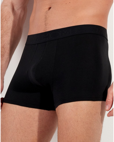 Paquete de 3 bóxers algodón HOM Armand 2 (Noir/Bleu/Blanc)
