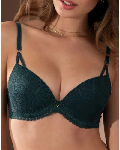 Ensemble Soutien-gorge Vert Motif Armatures 105D + Culotte XL - Kiabi, Neuf Sans étiquettes