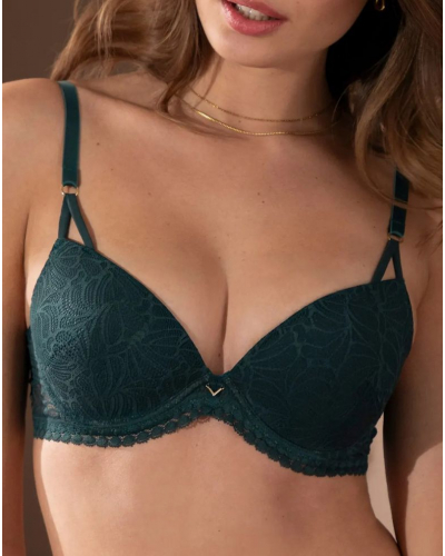 Soutien-gorge coque Antigel Atelier Séduction (Vert Anglais)