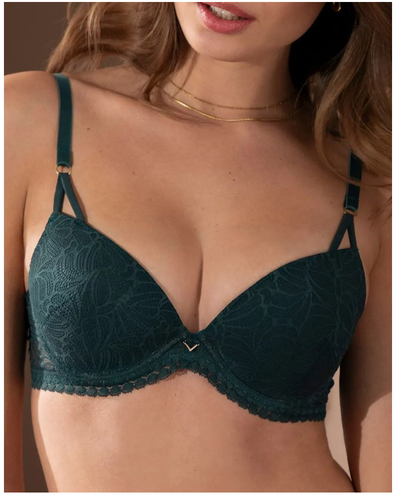 Padded bra Antigel Atelier Séduction (Vert Anglais)