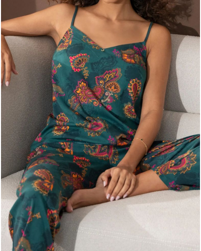 Top Antigel Méditation Cachemire (Vert Evasion)