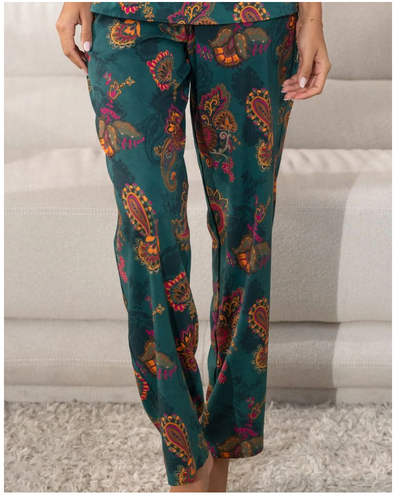 Pantalon Antigel Méditation Cachemire (Vert Evasion)