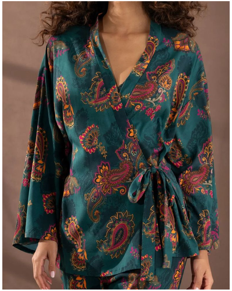 Chaqueta Antigel Méditation Cachemire (Vert Evasion)