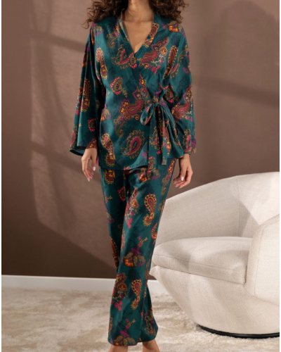 Jacket Antigel Méditation Cachemire (Vert Evasion)