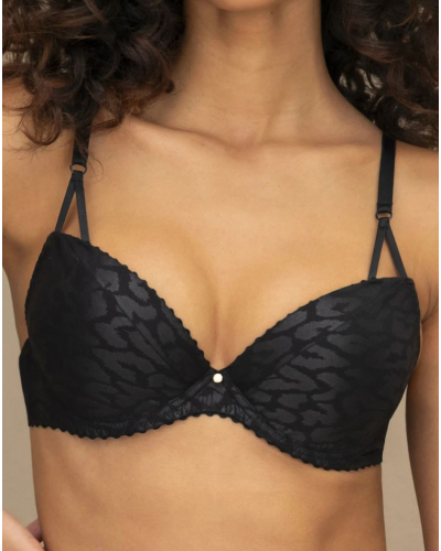 Soutien-gorge coque Antigel Sensualité Fauve (Noir)