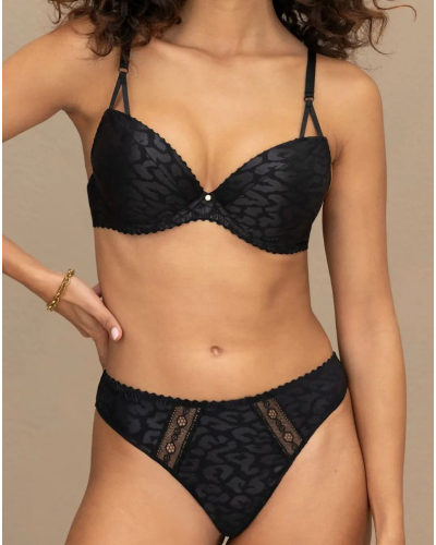 Soutien-gorge coque Antigel Sensualité Fauve (Noir)