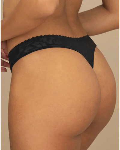 Tanga Antigel Sensualité Fauve (Negro)
