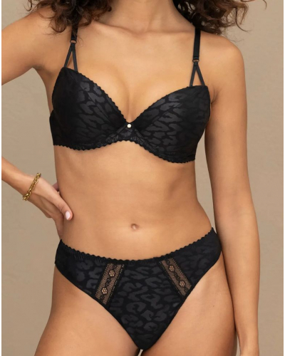 Thong Antigel Sensualité Fauve (Black)