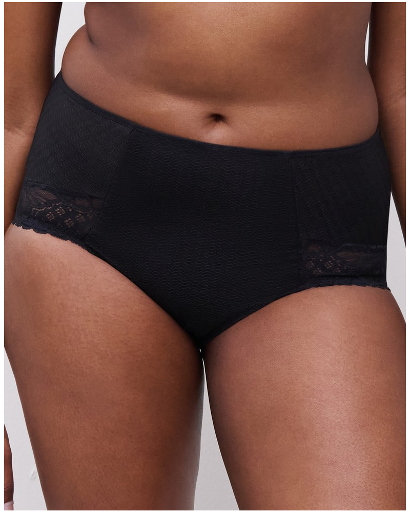 High waist knickers Chantelle Sublime (Black)
