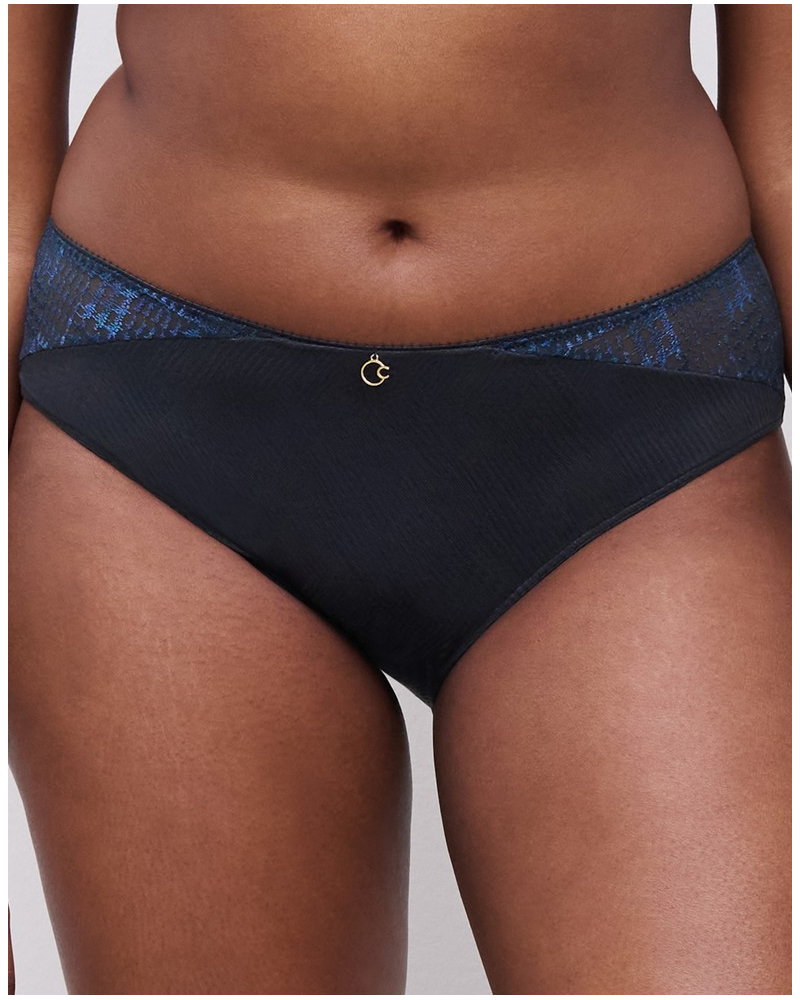 High waisted knickers Chantelle Intrigue (Bleu Marine)